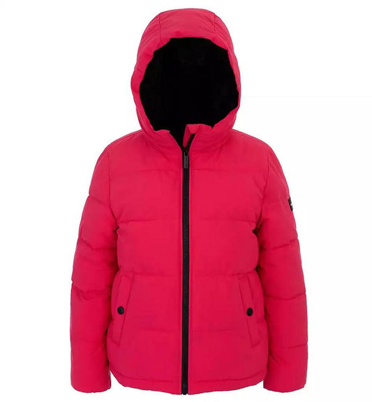 BCBG Big Girls Berber-Lined Puffer Jacket