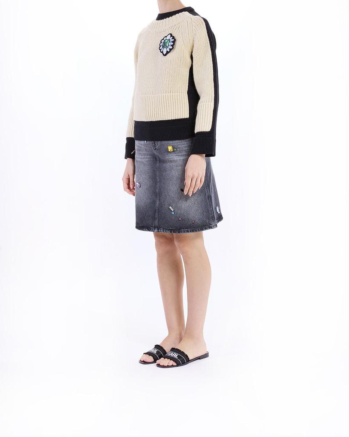 Marc Jacobs Trompe L'Oeil Crewneck Jumper