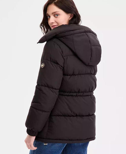 Women's Hooded Anorak Puffer Coat, Exclusively at Macy's