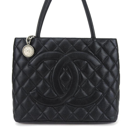 Chanel Medaillon  Leather Tote Bag (Pre-Owned)
