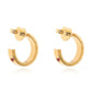 Kate Spade Set In Stone Huggies Earrings