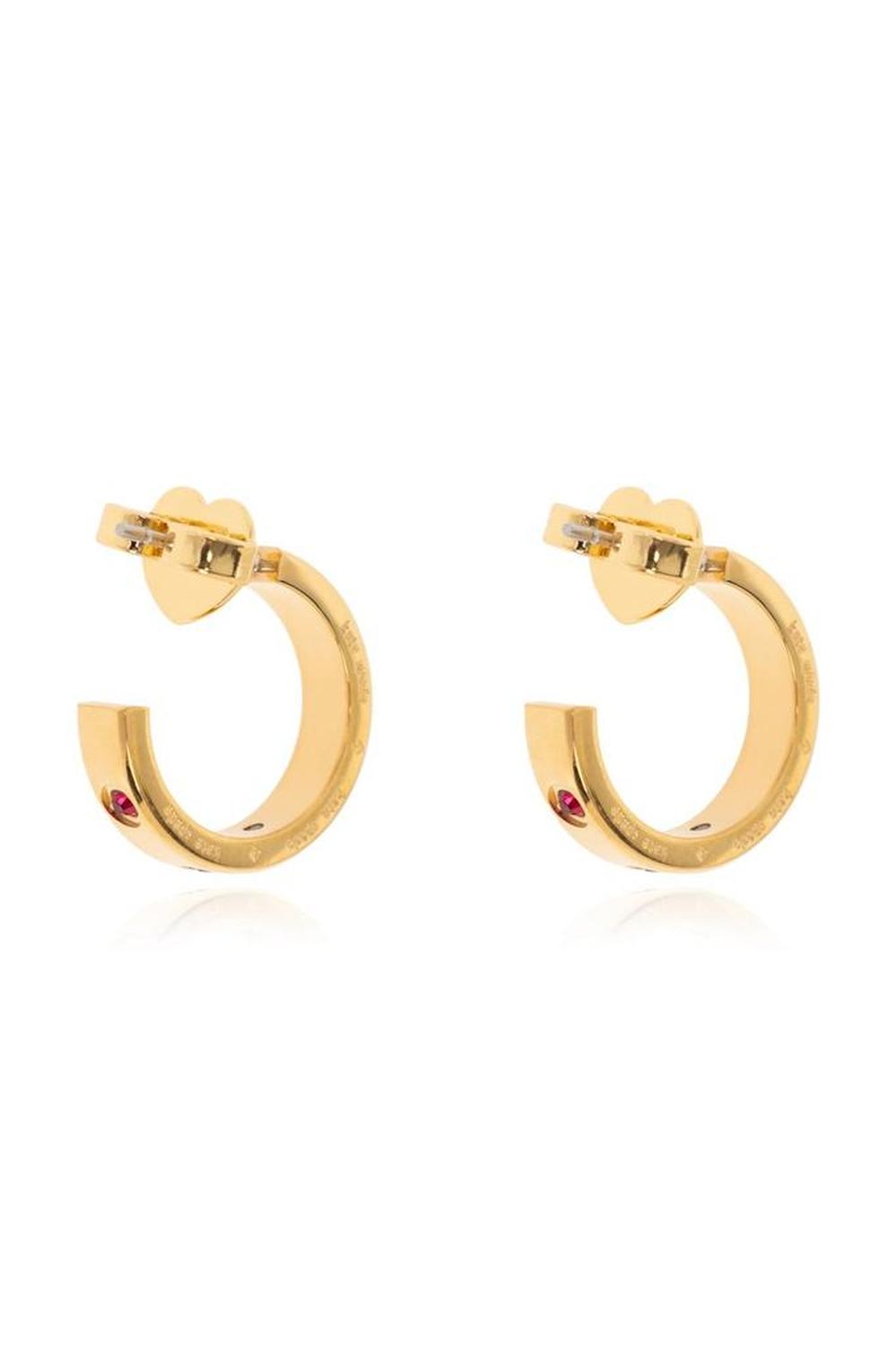 Kate Spade Set In Stone Huggies Earrings