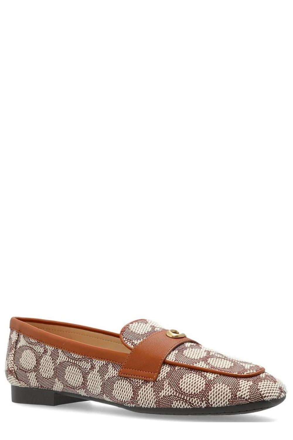 Coach Sculpted C Monogram Loafers