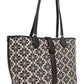 Kate Spade Spade Flower Jacquard Medium Open Tote Bag