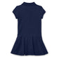 Navy Logo Polo Dress