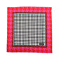 Women's Houndstooth Silk Bandana Scarf