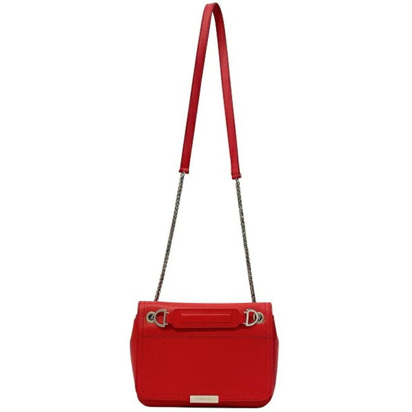 Color  Leather Shoulder Bag (Pre-Owned)