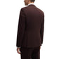 Men's Slim-Fit Patterned Suit