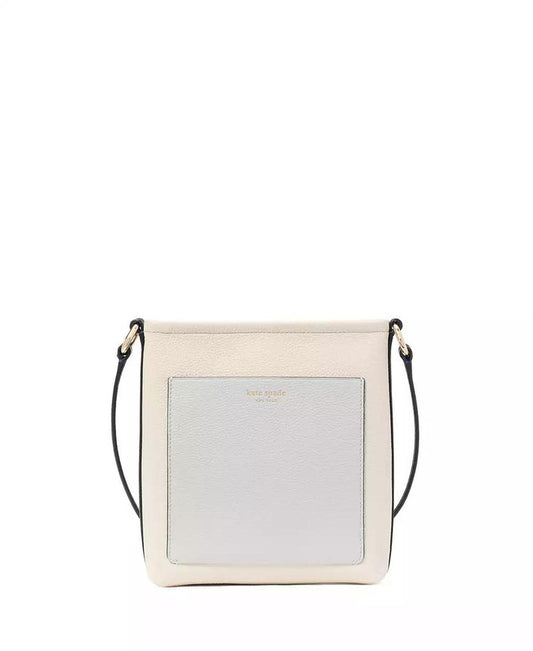 Ava Color Blocked Pebbled Leather Swingpack