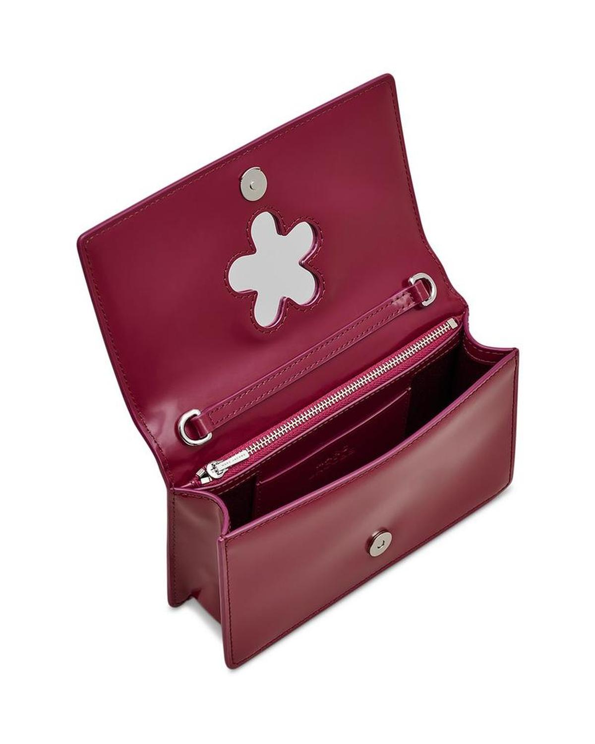 The Glam Mirror Leather Mini Bag