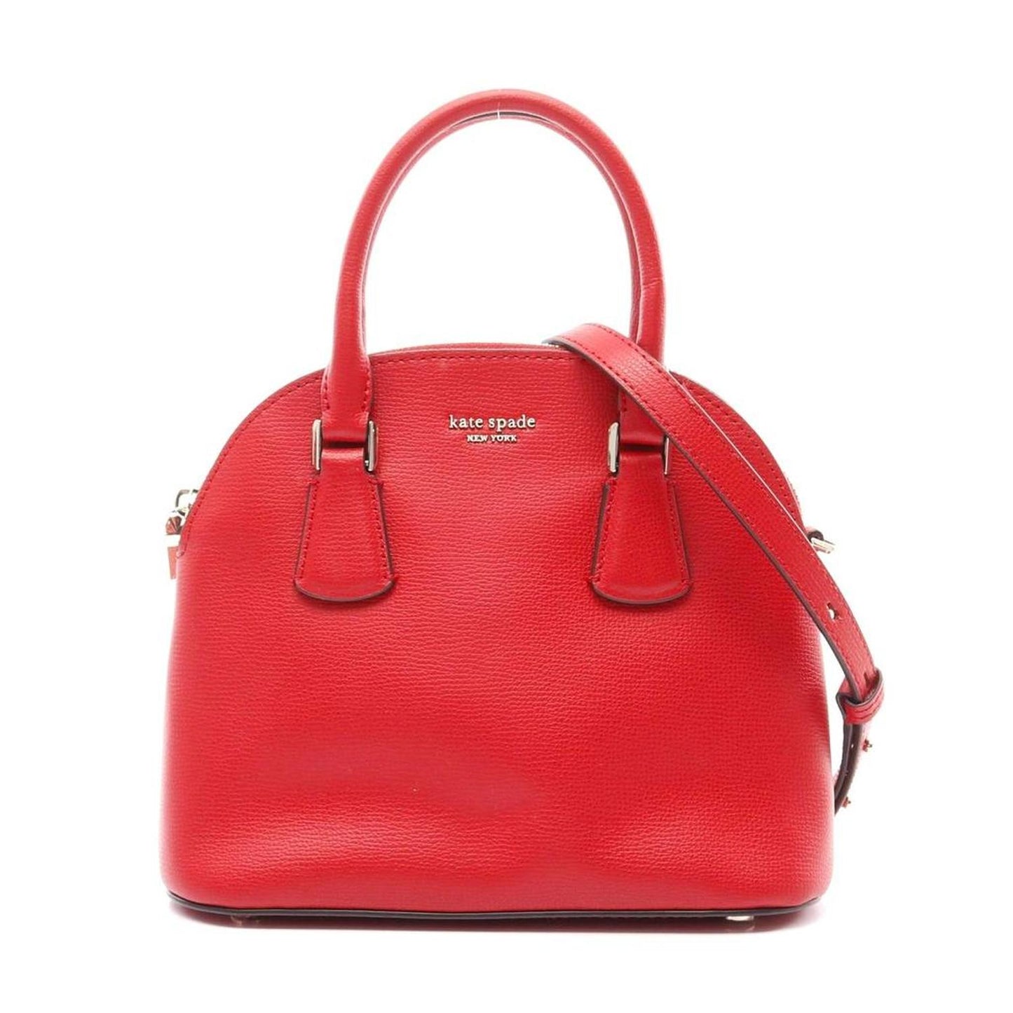 Sylvia Leather Handbag Red