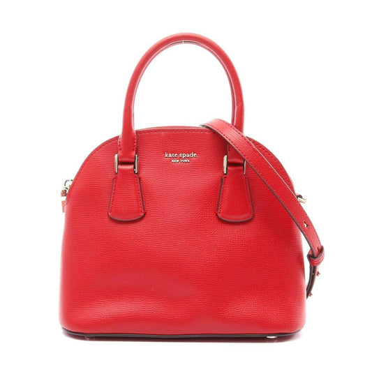 Sylvia Leather Handbag Red