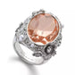 Faux Stone Bowtique Cocktail Ring