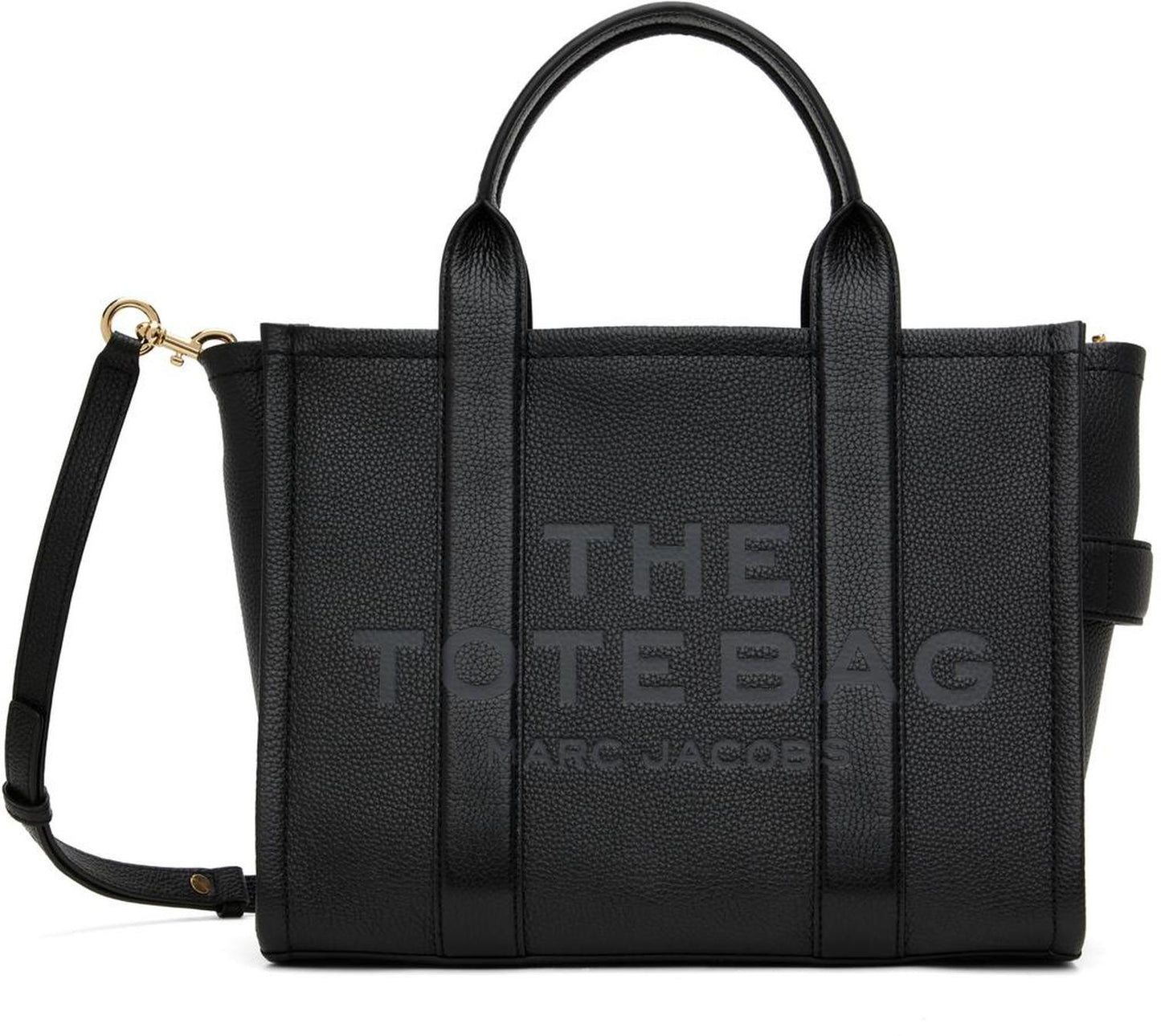 Black 'The Leather Medium' Tote