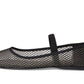 Riley Mesh Mary Jane Ballet Flats