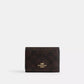 Card Holder Wallet In Blocked Signature Canvas
