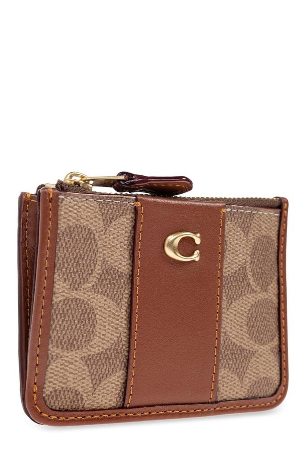 Coach Monogram Mini Skinny ID Case