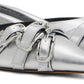 Silver 'The Emma' Kitten Heels