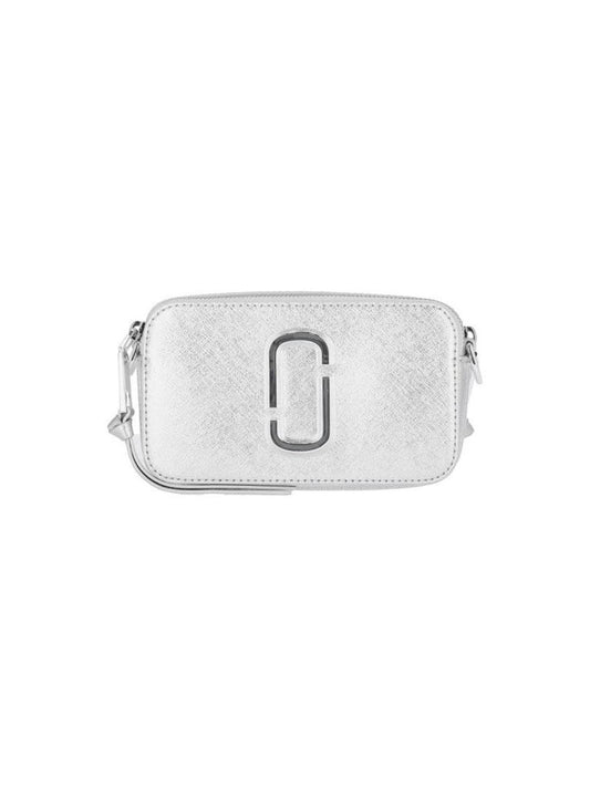 Snapshot Dtm" Crossbody Bag – Silver