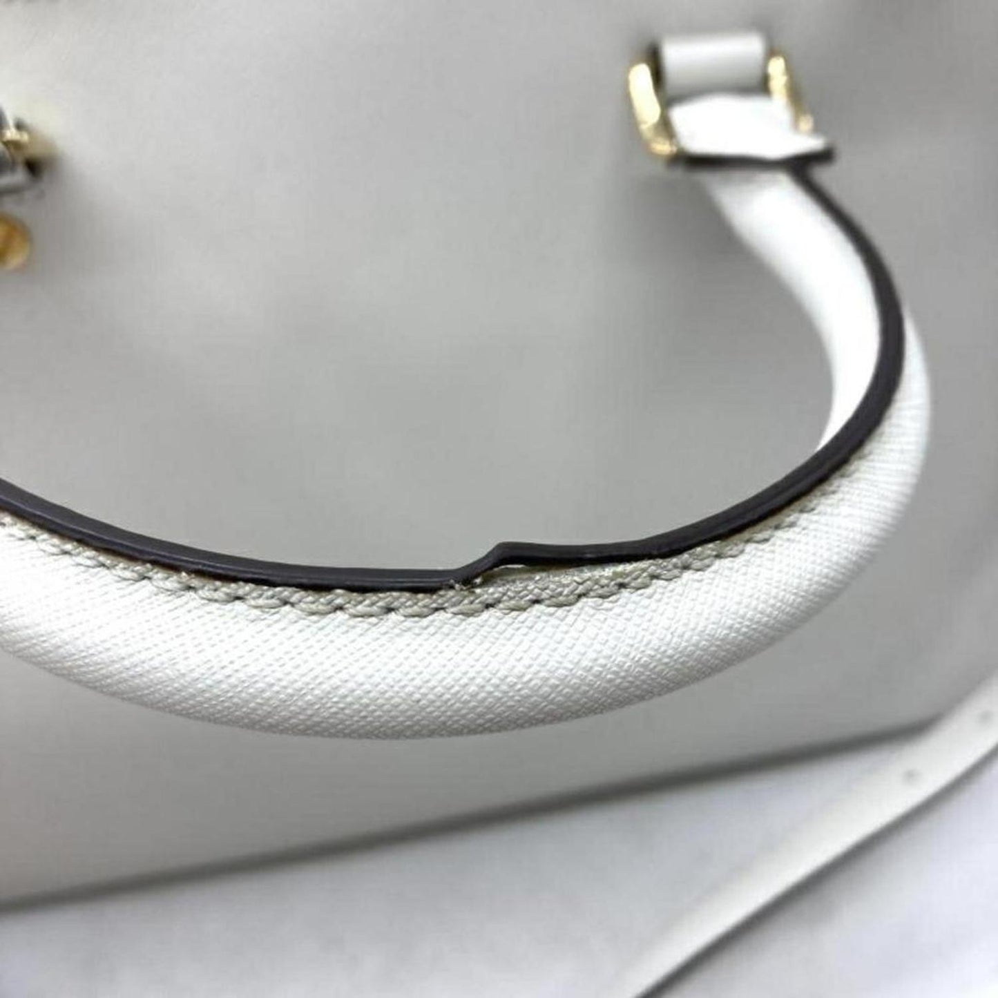 blue  Leather Shoulder Bag (Pre-Owned)