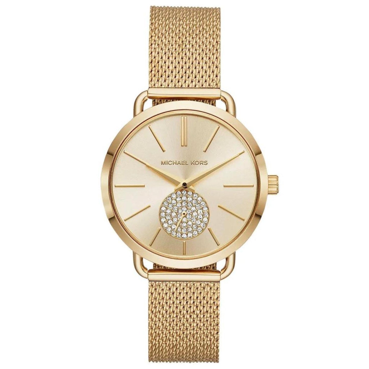 Michael Kors Portia MK3844 Women's Gold-Tone Quartz 37mm Watch