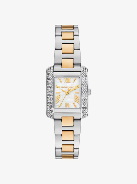 Petite Emery Pavé Two-Tone Watch
