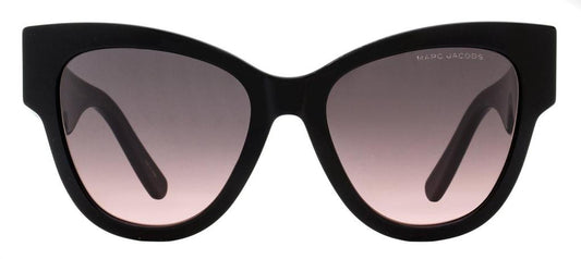 Women's Double J Logo Sunglasses Marc 697/S 807FF Black 53mm