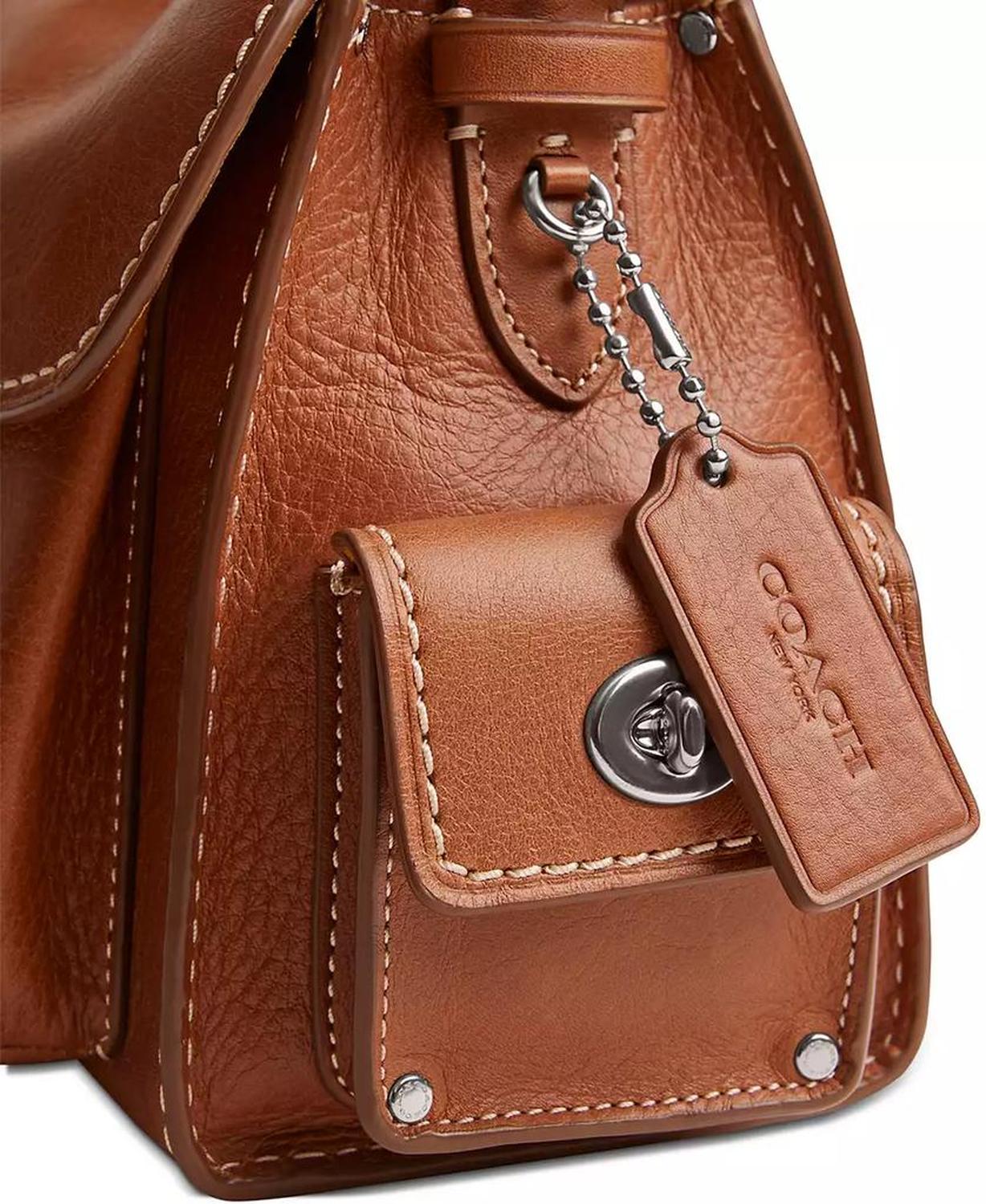 Cargo Soft Tabby Leather Satchel