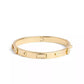 Faux Stone Signature Mixed Motif Bangle Bracelet