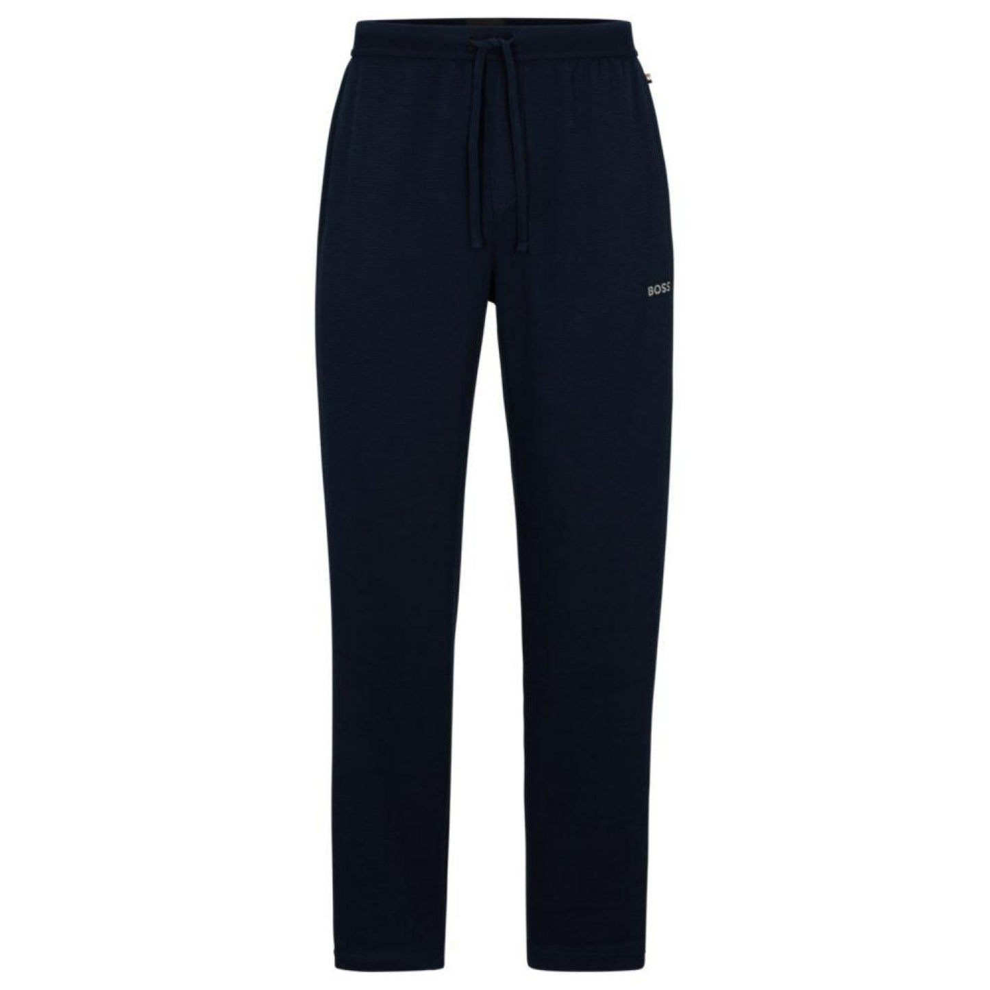 Waffle pajama bottoms with logo embroidery
