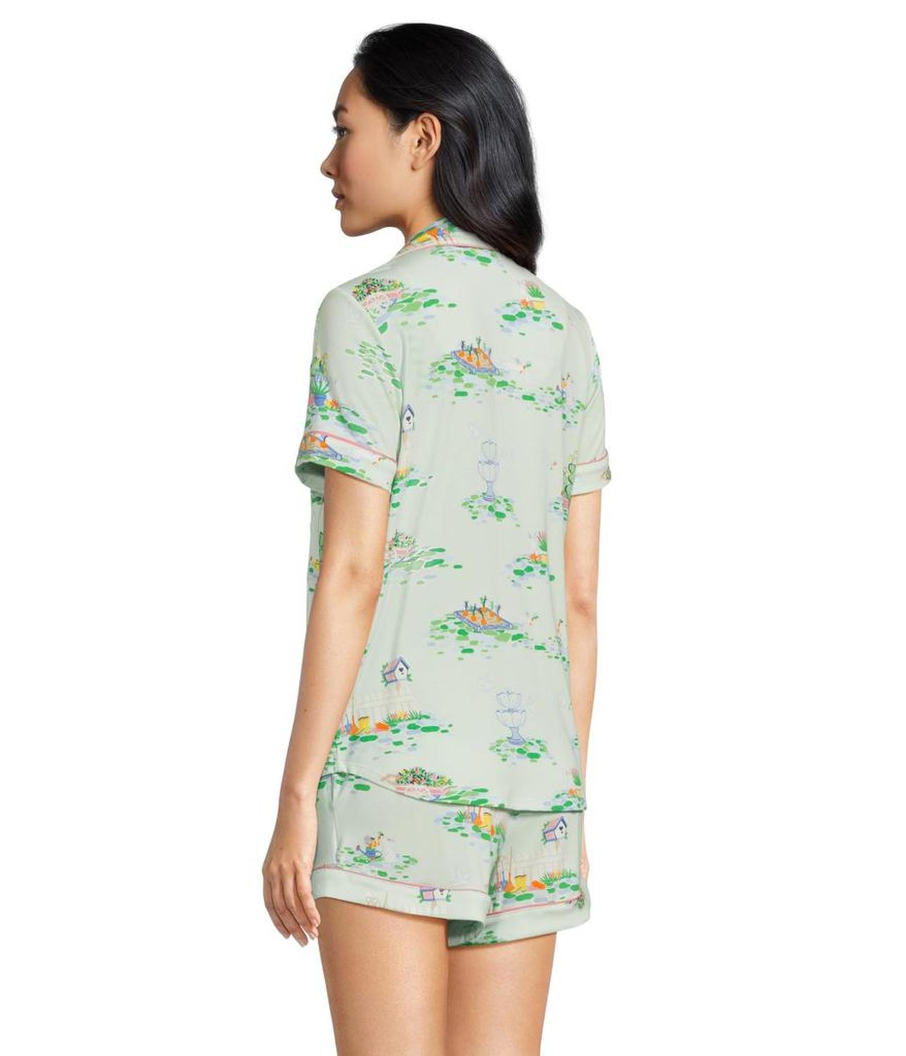 Short Sleeve Boxer PJ Set