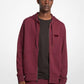 Cotton Blend Zip-Up Hoodie