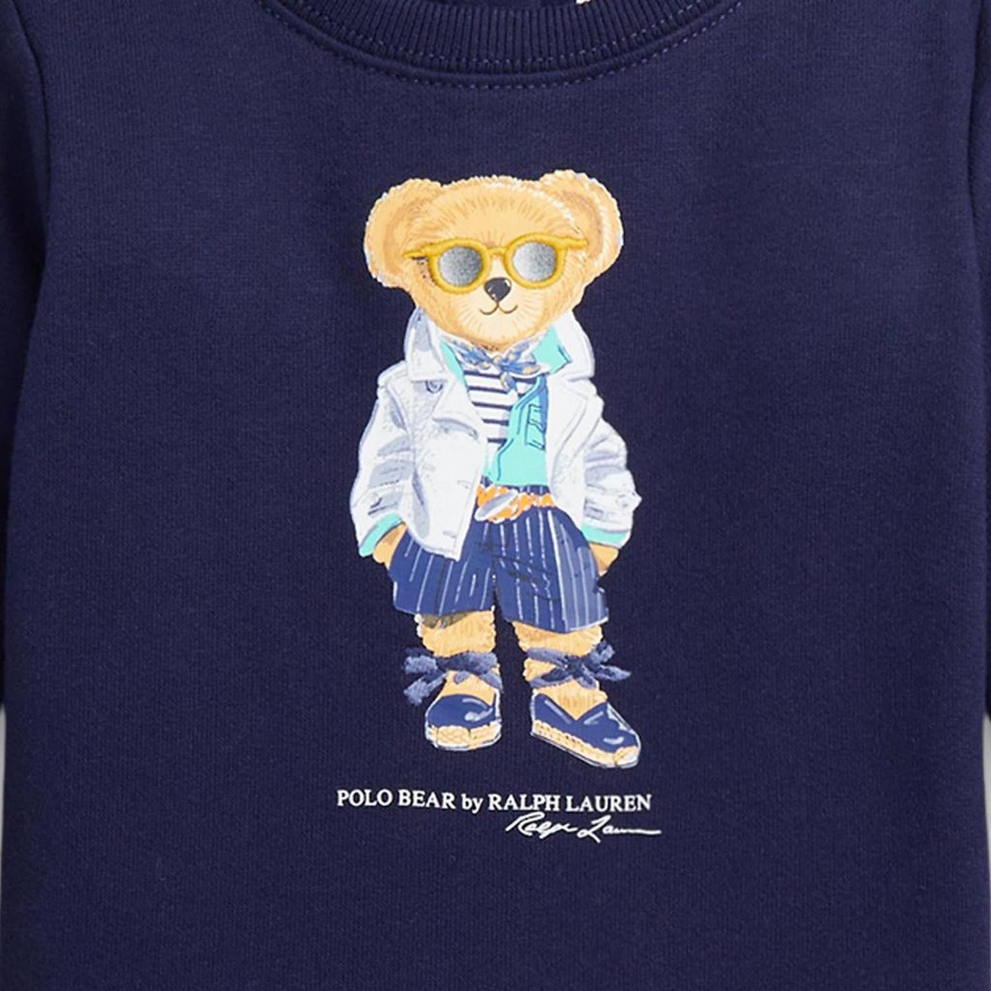 Polo Bear Fleece Dress (Infant)