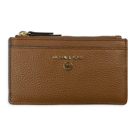 BROWN CARD CASE LEATHER CARDHOLDER