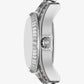 Mini Lexington Pavé Silver-Tone Watch