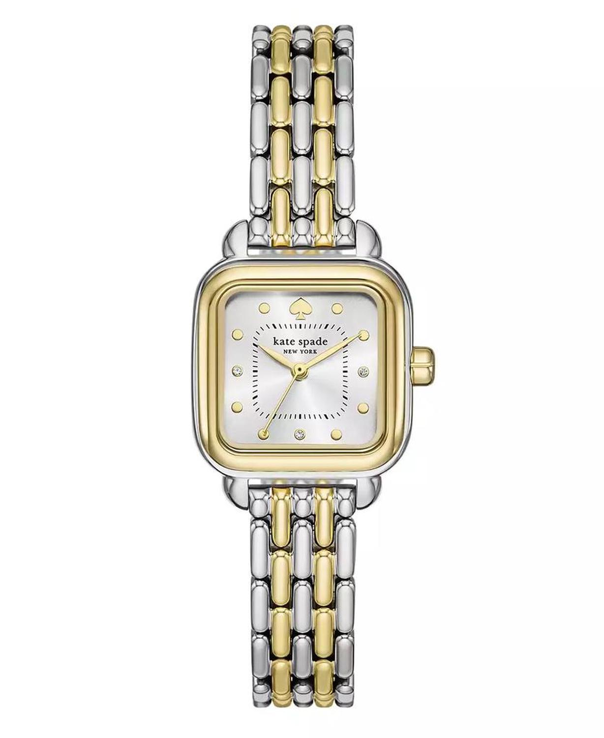 Women's Gracie Square Three-Hand Two-Tone Stainless Steel Watch, 25mm