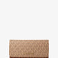 Jet Set Large Signature Logo Tri-Fold Wallet