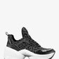 Olympia Metallic Logo Jacquard Trainer