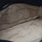 Michael Kors Dark Blue/beige Leather Bedford Tote