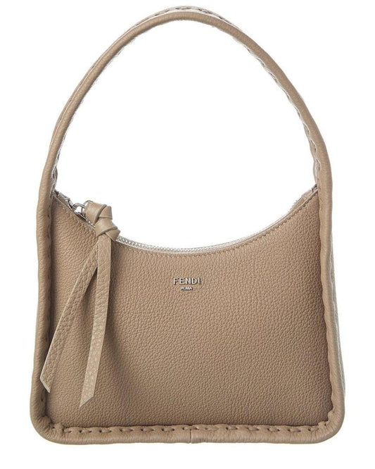 FENDI Fendessence Mini Leather Hobo Bag