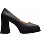Women's Sculpted C Leather Pumps