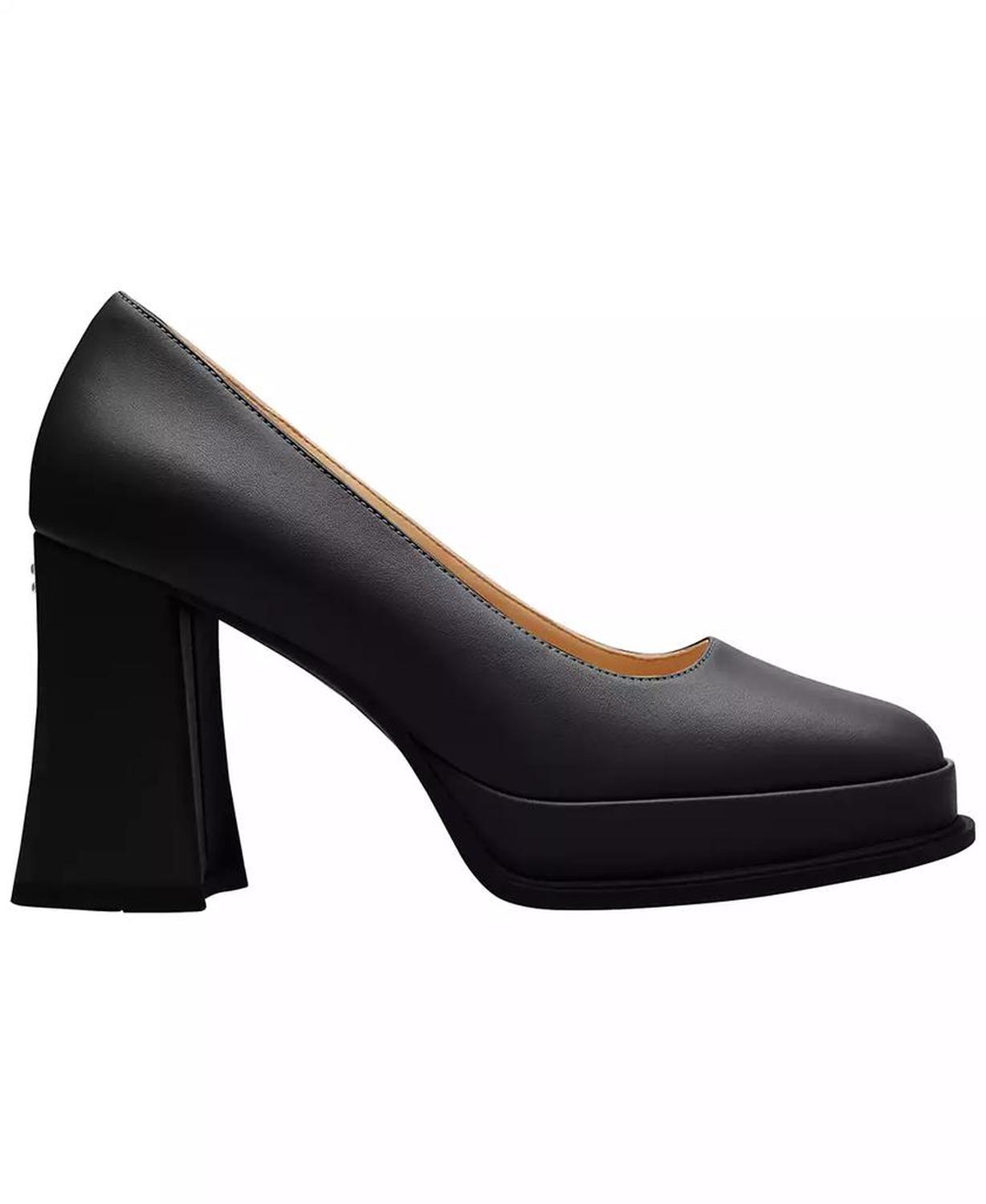 Women's Sculpted C Leather Pumps