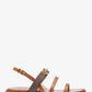 Carson Signature Logo and Leather Sandal