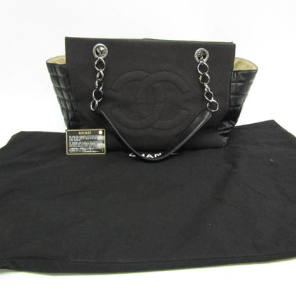 Chanel Chocolate Bar  Canvas Tote Bag (Pre-Owned)