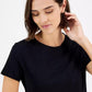 Women's Embellished Crewneck Short-Sleeve Top