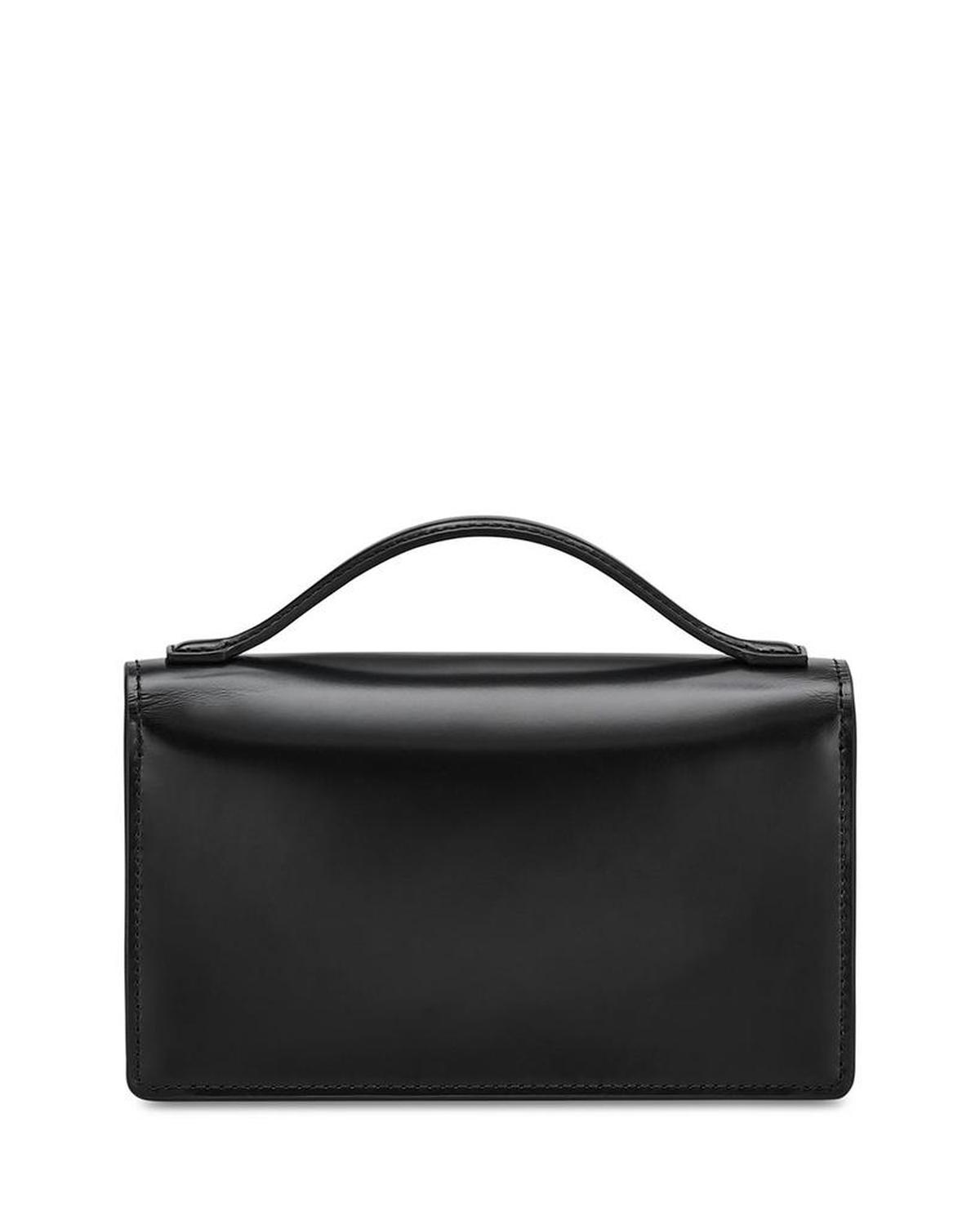 The Glam Mirror Leather Mini Bag