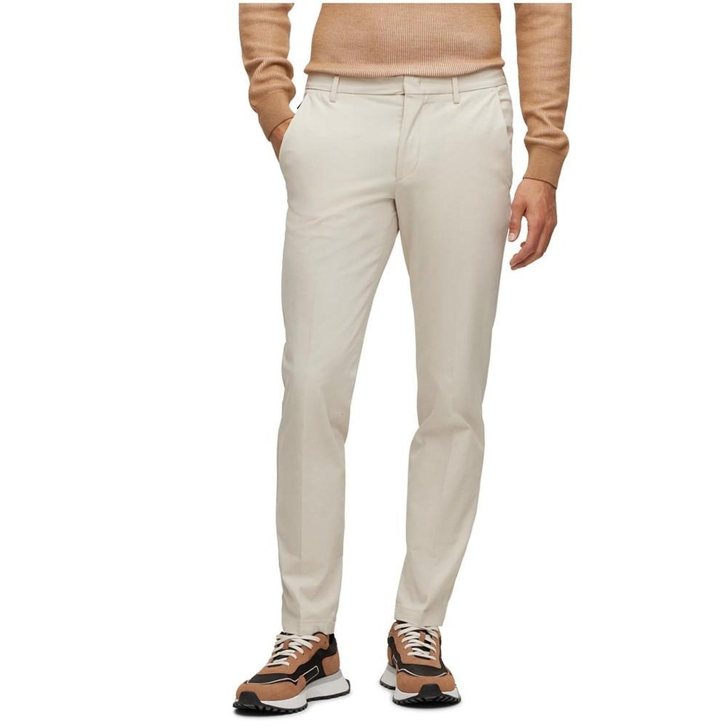Men's Stretch Slim-Fit Trousers