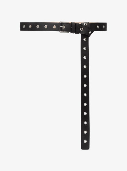 Colby Grommeted Leather Belt