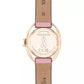 Women's Sammy Pink Leather Calfskin Strap Watch, 22.5mm