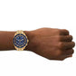 Men's Maritime Chronograph Gold-Tone Stainless Steel Watch, 45mm